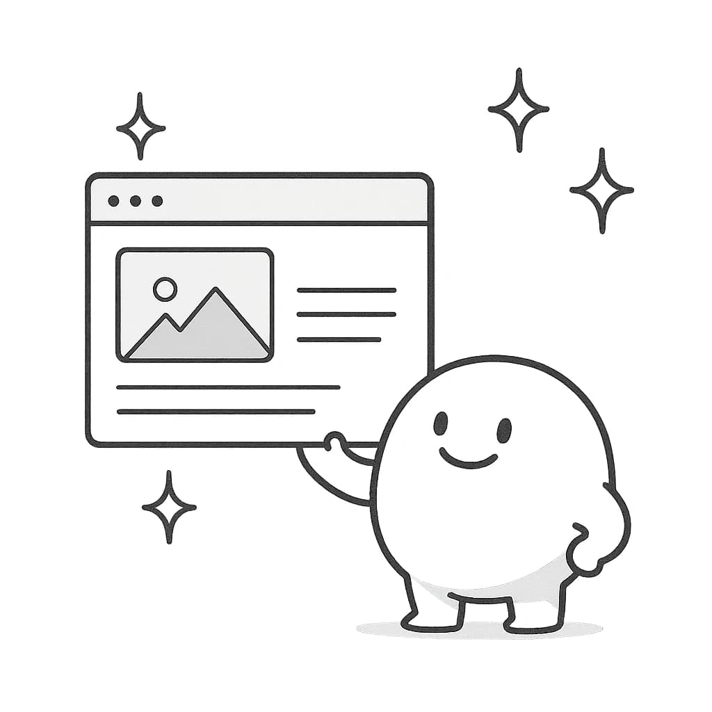 A completed website action plan